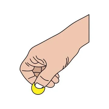 Illustration of human hands Stock Illustration