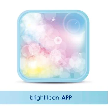 Illustration of icon for application, phone apps, vector illustration Stock Illustration