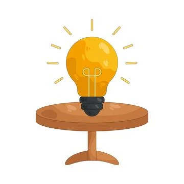 Illustration of idea Ilustração Stock