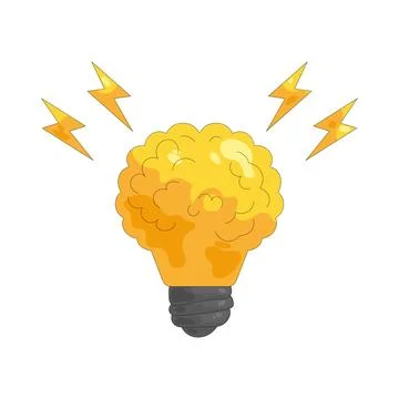 Illustration of Idea sharing Stock Illustration