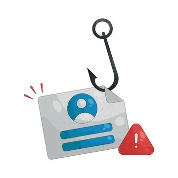 Illustration of Identity theft Stock Illustration