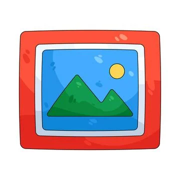 Illustration of Image Stock Illustration