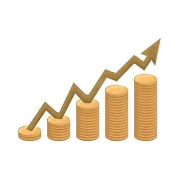 Illustration of increase Stock Illustration
