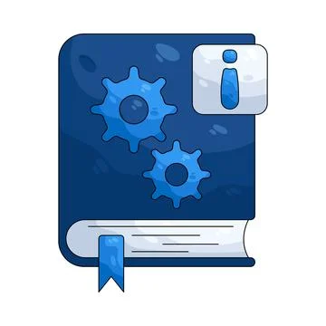 Illustration of info book Stock Illustration