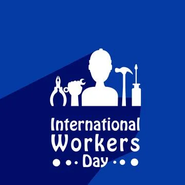 Illustration of International Worker's Day background Illustration