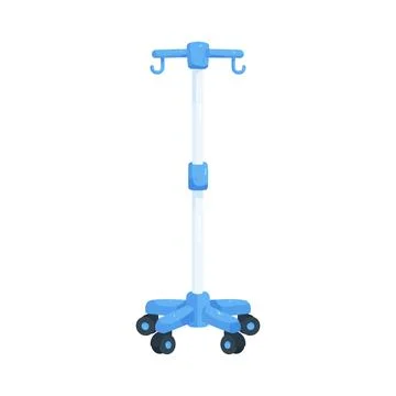 Illustration of iv pole Stock Illustration