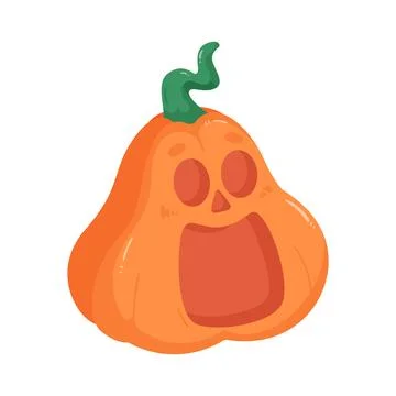 Illustration of jack o lantern Stock Illustration