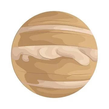 Illustration of Jupiter Stock Illustration
