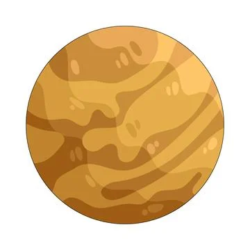Illustration of Jupiter Stock Illustration