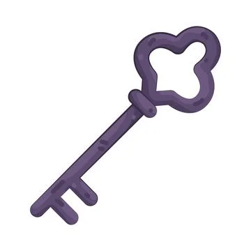 Illustration of Key Stock Illustration