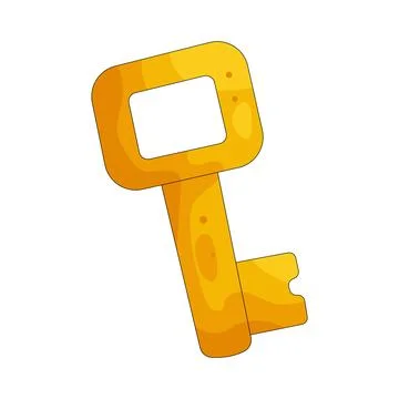 Illustration of key Stock-Illustration