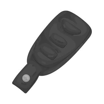 Illustration of keyless entry remote Stock Illustration
