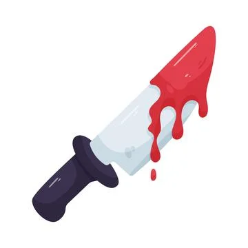 Illustration of knife 스톡 일러스트