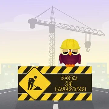 Illustration of labor day Stock Illustration