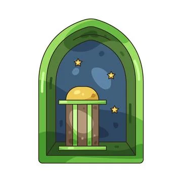 Illustration of lantern Stock Illustration