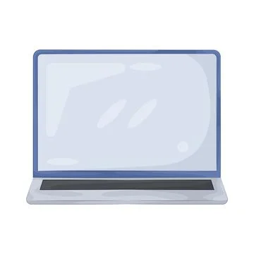 Illustration of laptop Illustrazione stock