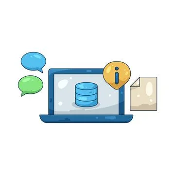 Illustration of laptop イラスト素材