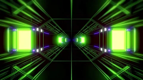 Illustration laser light delusion loop Stock Footage 238838630