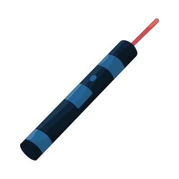 Illustration of laser pointer Stock Illustration