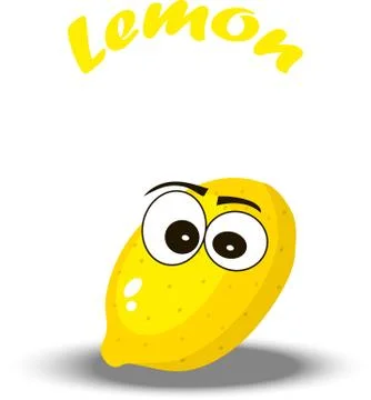 Illustration of a lemon Stock Illustration