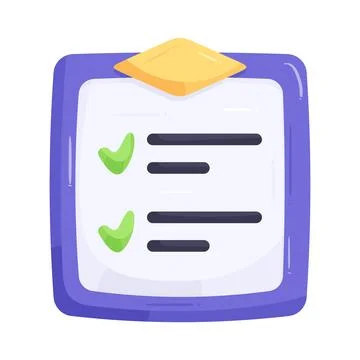 Illustration of lesson plan Stock Illustration