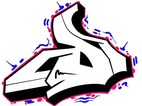 Illustration letter d Stock Illustration