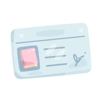 Illustration of library card Иллюстрация