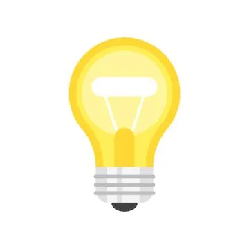 Illustration of light bulb Stock Illustration