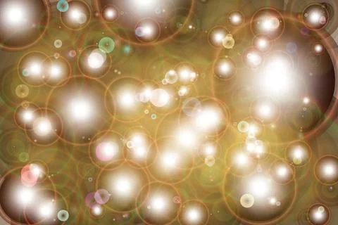 Illustration of light circles Stock Photos