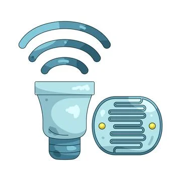 Illustration of light sensor イラスト素材