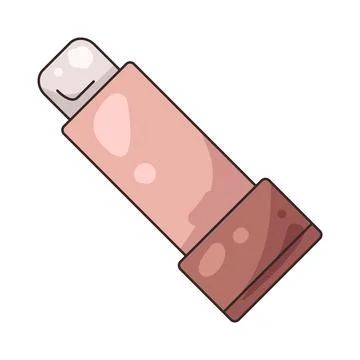 Illustration of lip balm Stock Illustration