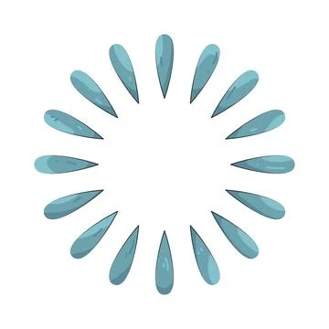 Illustration of loading circle Stock Illustration