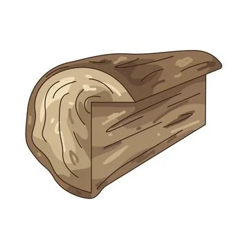 Illustration of Log Stock Illustration