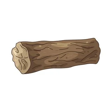 Illustration of Log Stock Illustration