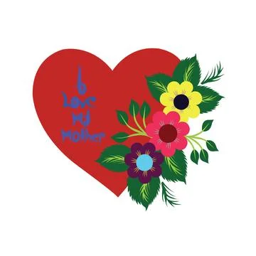 Illustration of love vector design Stock Illustration
