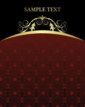 Illustration luxury background Illustrazione stock