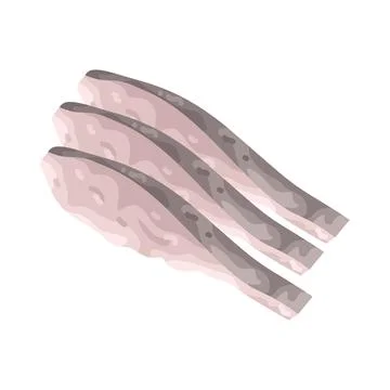 Illustration of Mackerel sashimi Stock Illustration