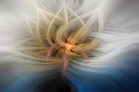 Illustration made with the twirl effect for backgrounds, wallpapers and overl Stock Illustration