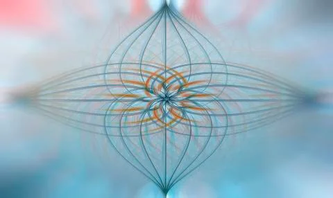 Illustration made with the twirl effect for backgrounds, wallpapers and overl Stock Illustration