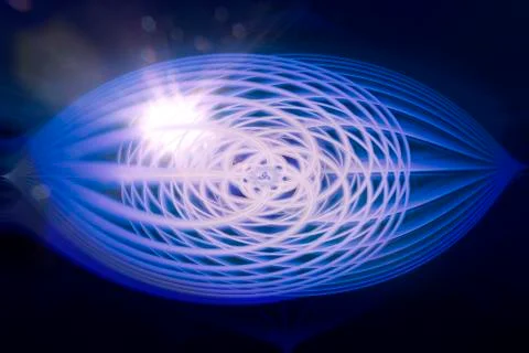 Illustration made with the twirl effect for backgrounds, wallpapers and overl Stock Illustration