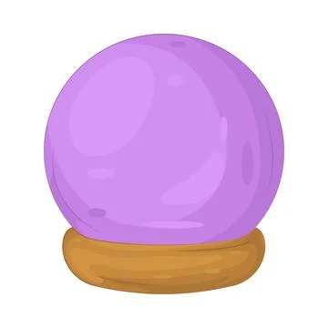 Illustration of magic ball イラスト素材