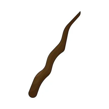 Illustration of magic staff Stock Illustration