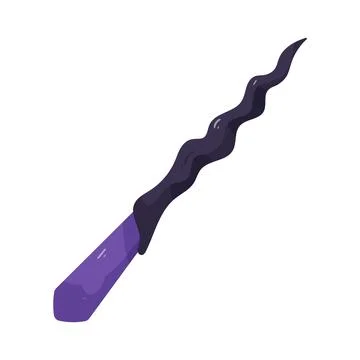 Illustration of magic wand Stock-Illustration