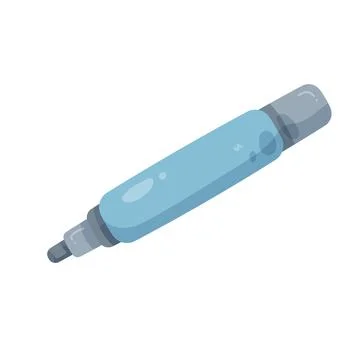 Illustration of marker pen Stock Illustration