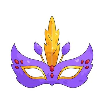 Illustration of masquerade mask Stock-Illustration