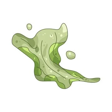 Illustration of matcha splash Иллюстрация