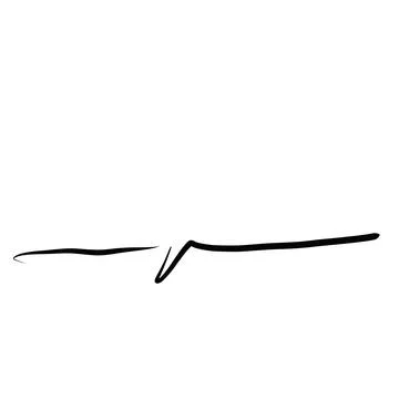 Illustration material |Simple handwritten speech bubble, black, no fill イラスト素材
