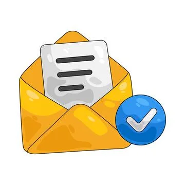 Illustration of message Stock Illustration