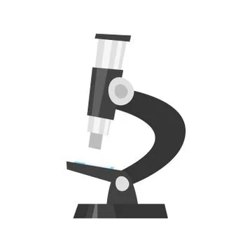 Illustration of microscope Stock Illustration