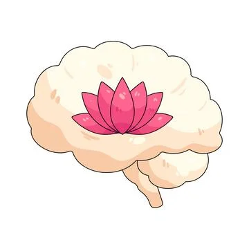 Illustration of Mindfulness Stock Illustration